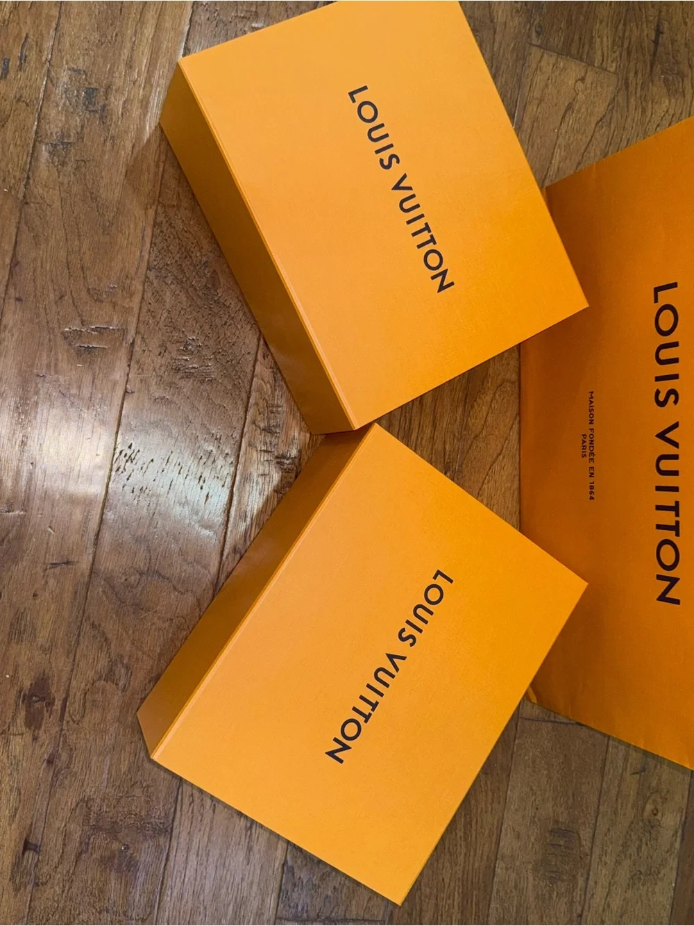 Louis Vuitton Shoe Boxes